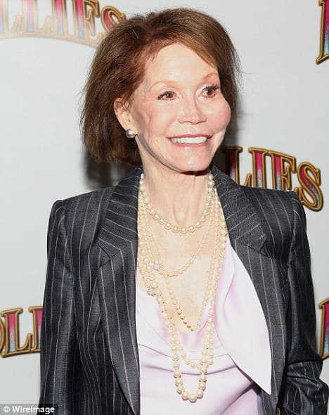 Mary Tyler Moore Before Plastic Surgery 1