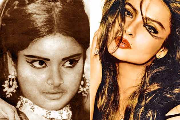 Rekha Before After Plastic Surgery 1