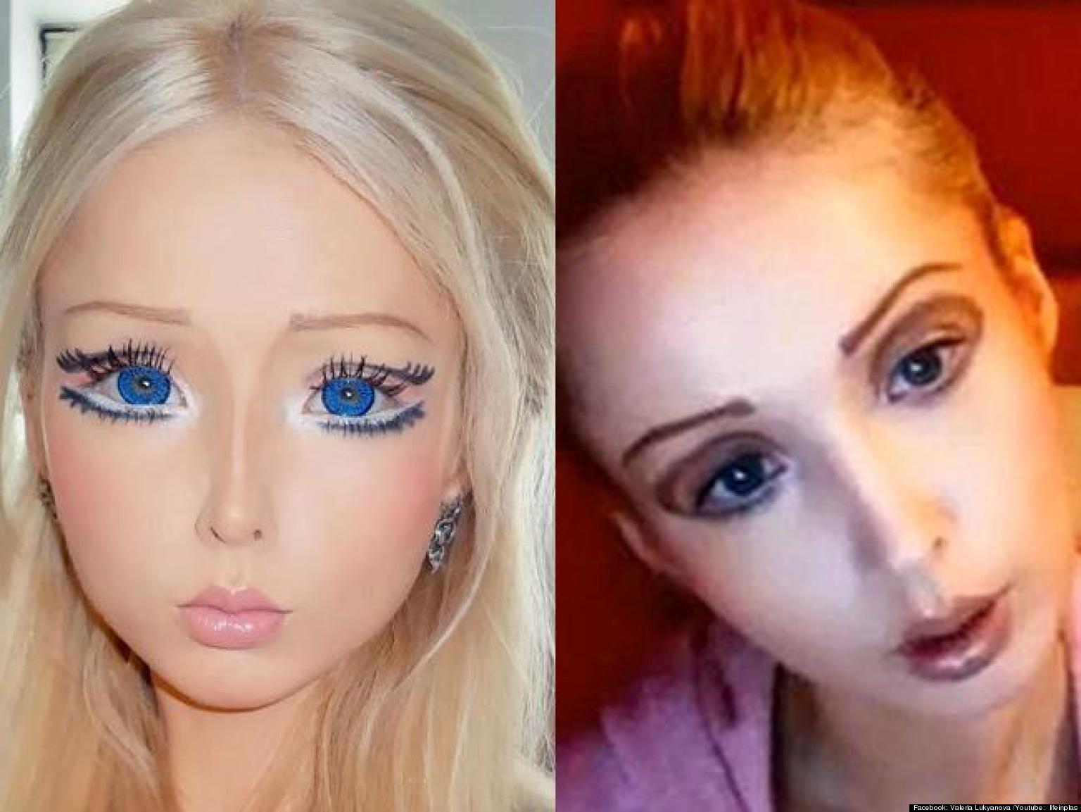 Human Barbie Valeria Lukyanova Before Plastic Surgery photo - 1